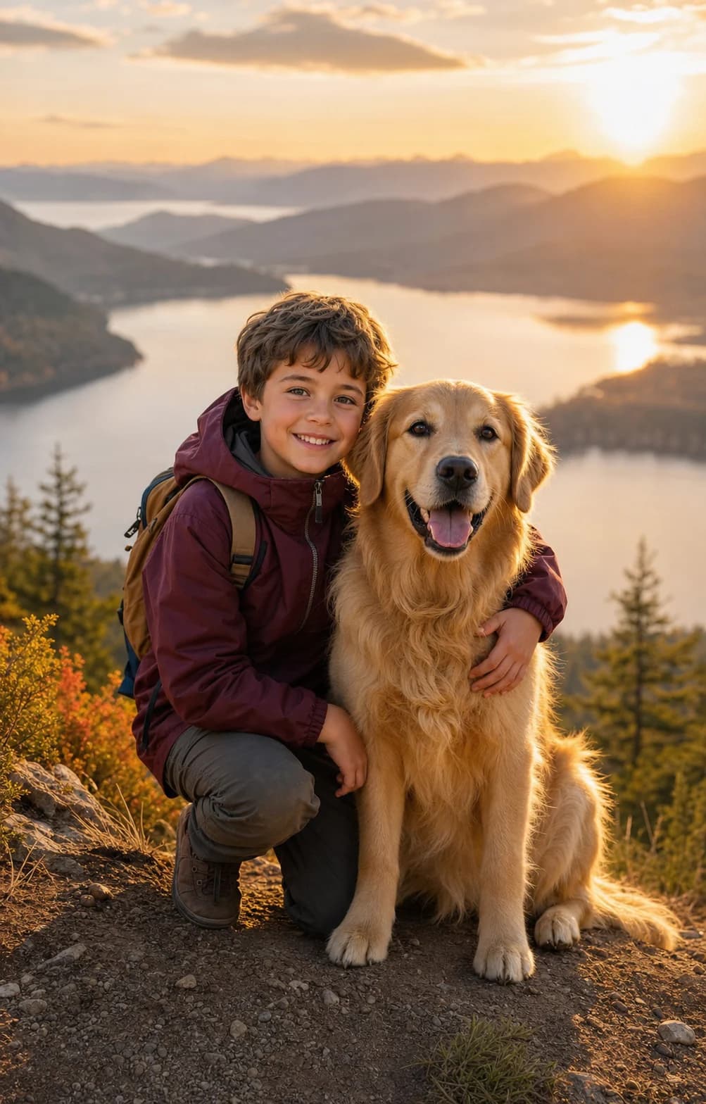 Best Friends Forever kids portrait style