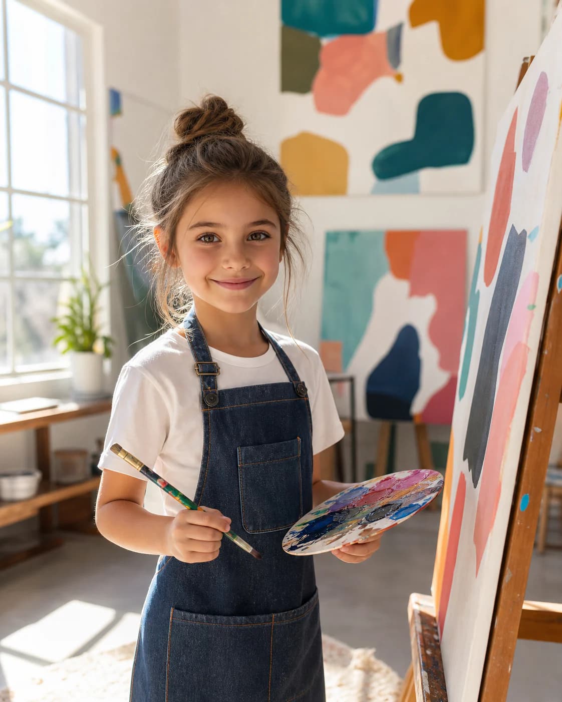 Future Artist kids portrait style