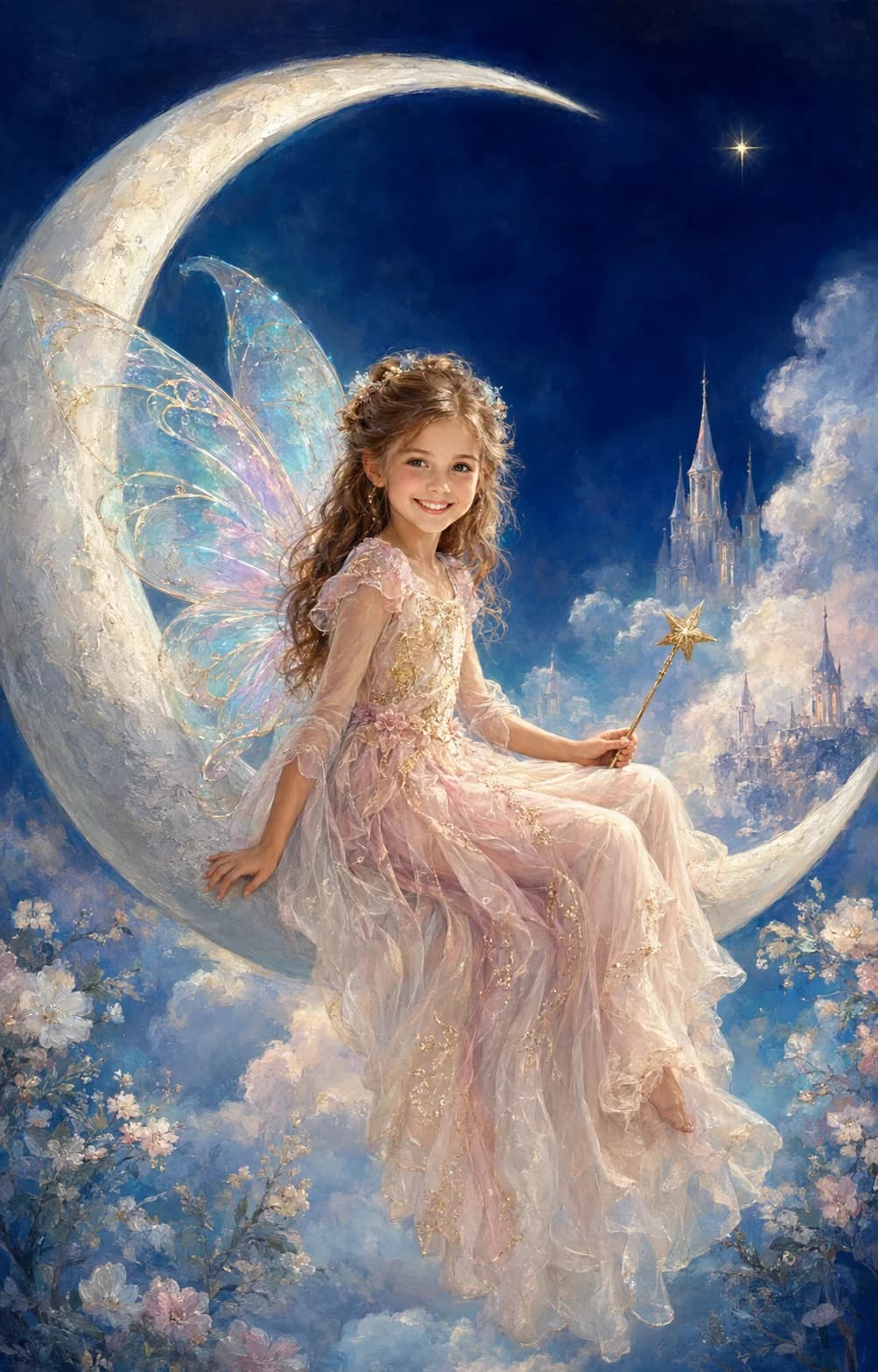 Moon Fairy portrait style