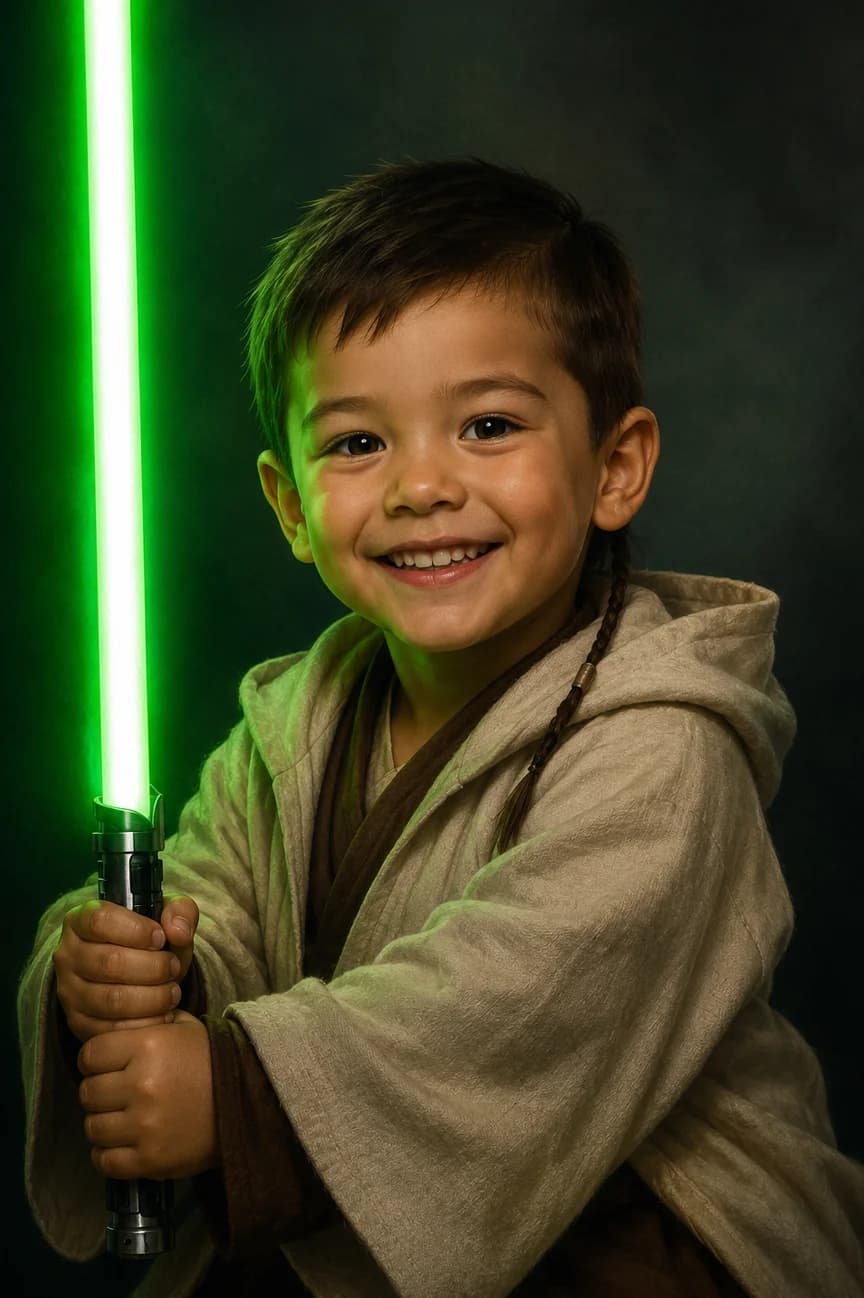 Young Force portrait style